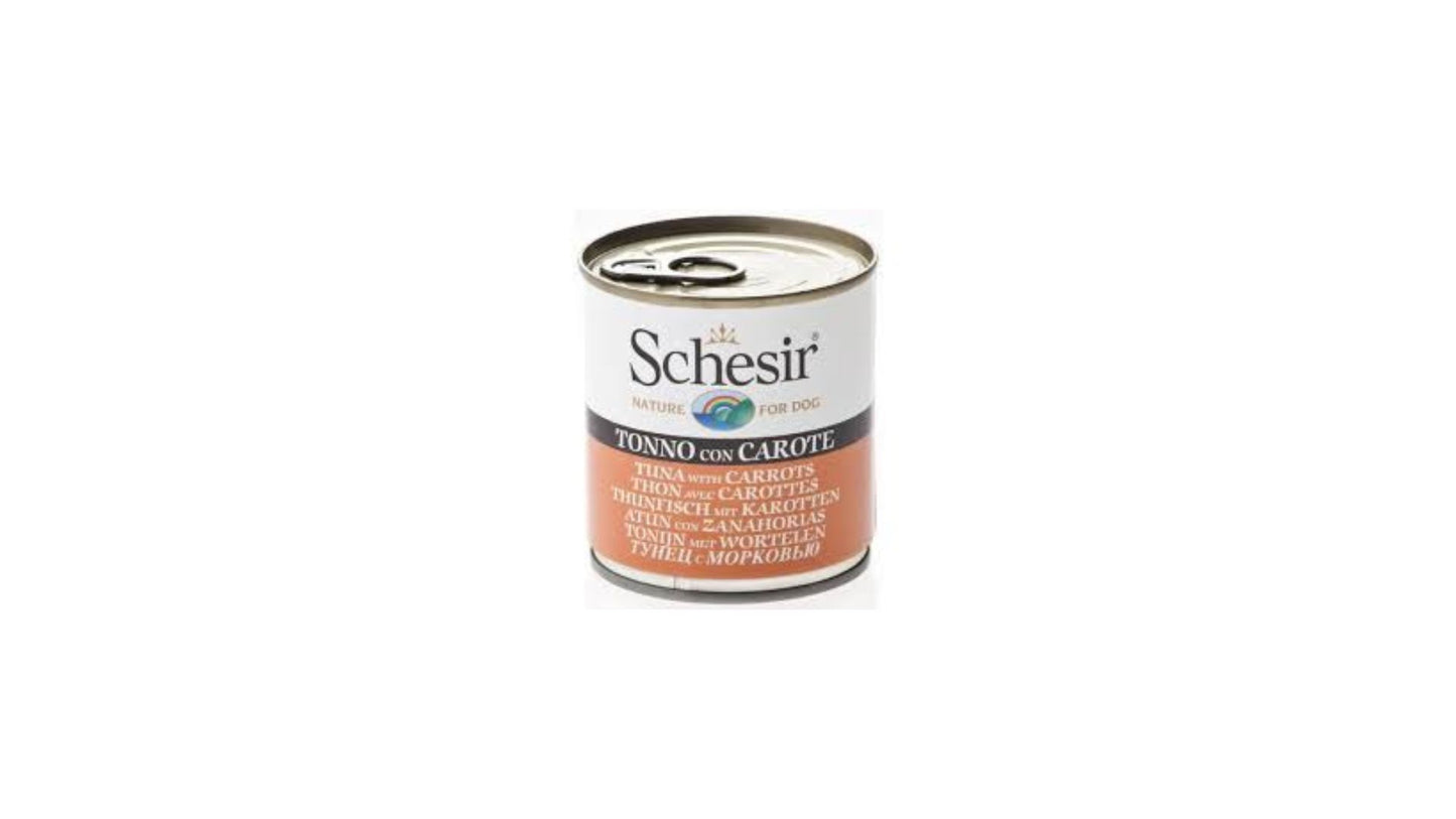 Schesir Dog Tin Chicken & Carrot