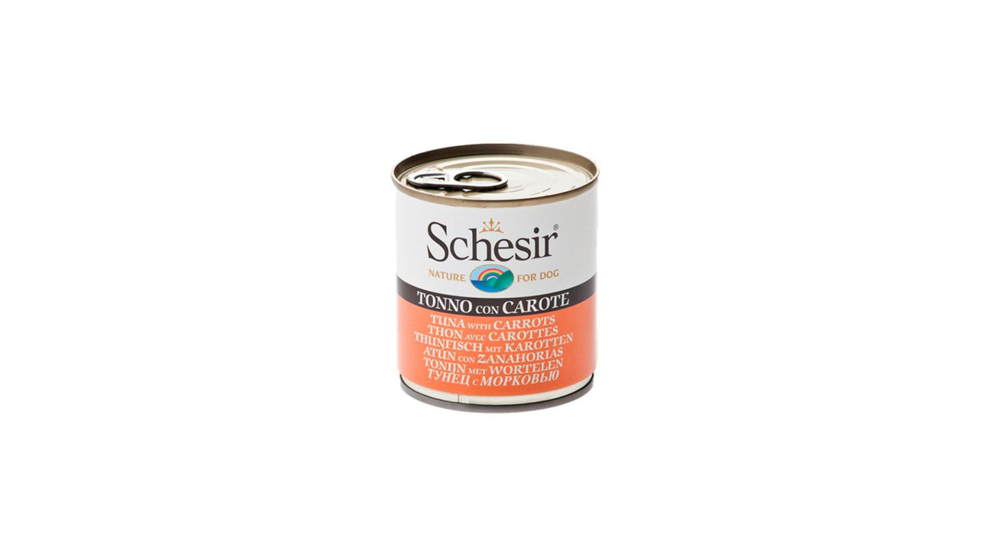 Schesir Dog Tin Tuna & Carrots