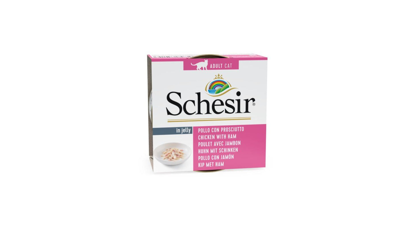 Schesir Tin Cat Chicken Fillet and Ham