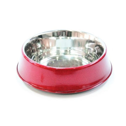 Steel Bowl Gourmet Red