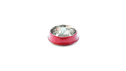 Steel Bowl Gourmet Red