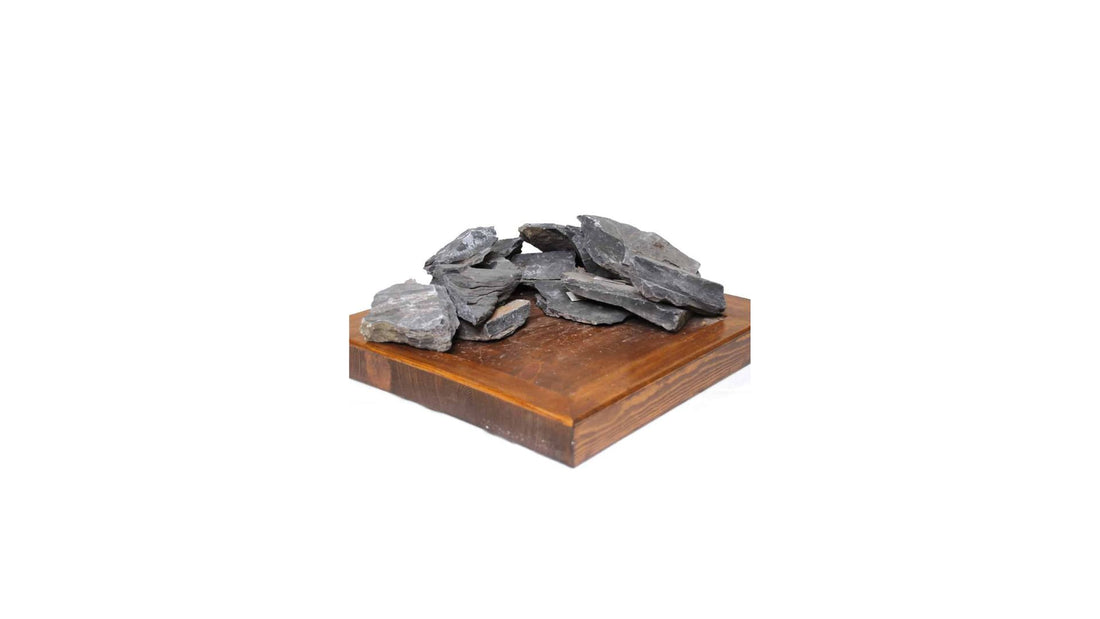 Quartz Stone Solid Black 1-2kg