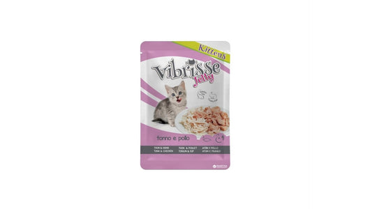 Vibrisse Kitten Pouch Jelly  Tuna & Chicken