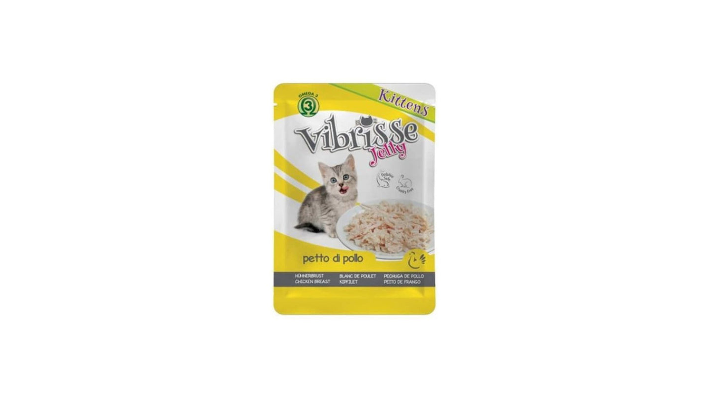 Vibrisse Kitten Pouch Jelly  Chicken Breast