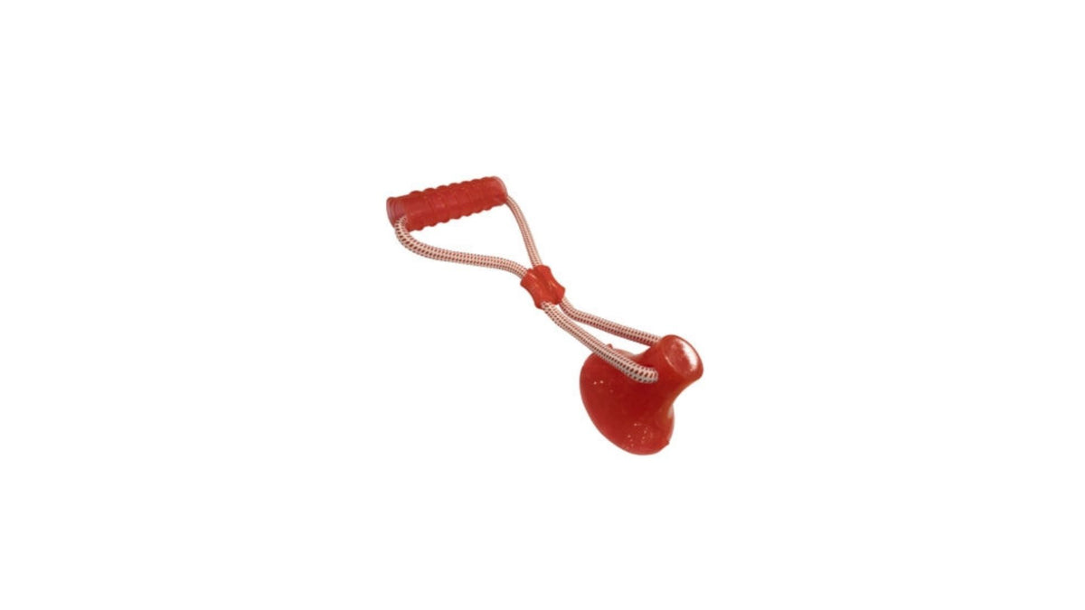 Dog Toy Pull and Play Red