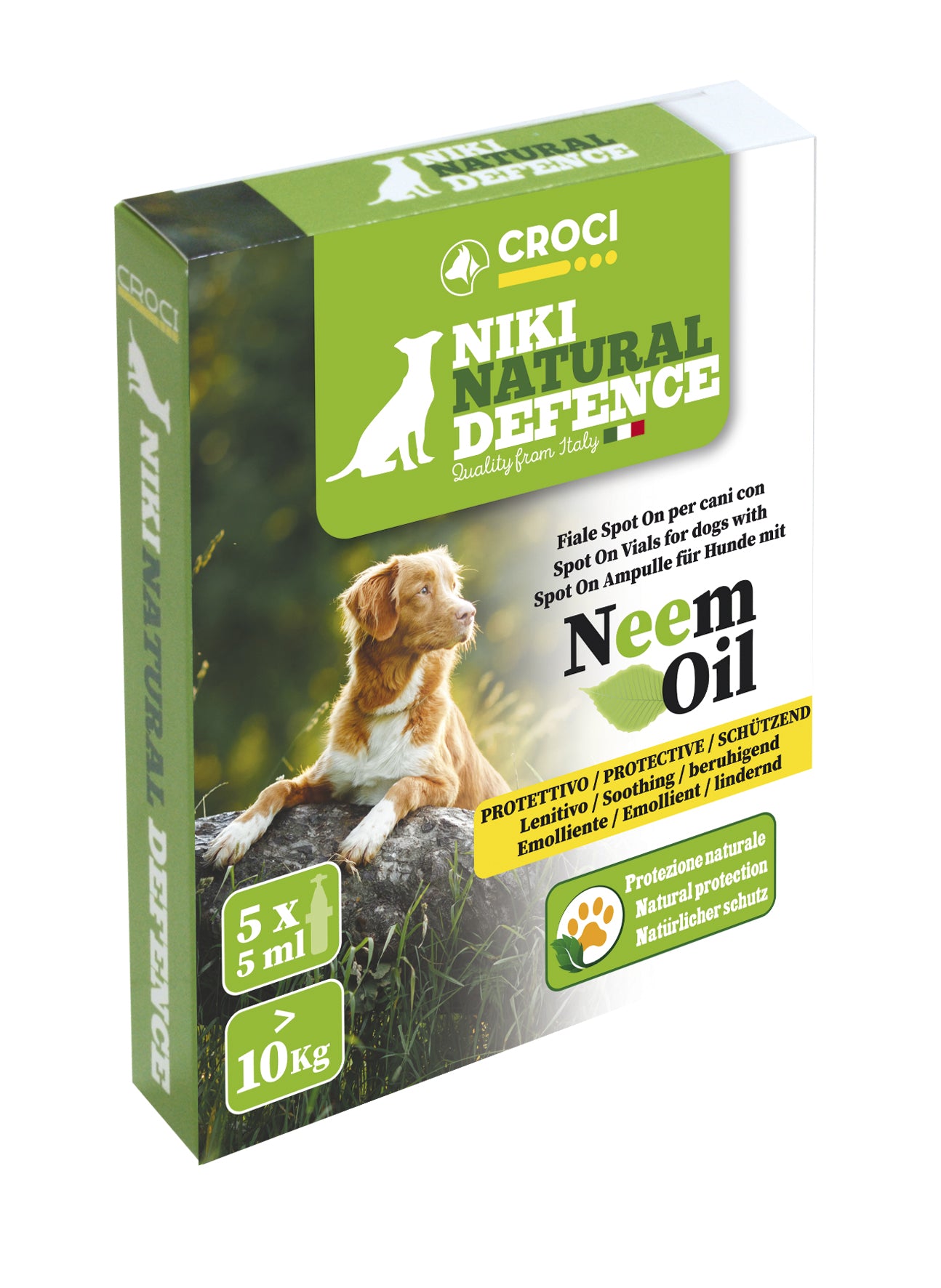 Niki Neem Oil Dog Spot On for Dogs >10
