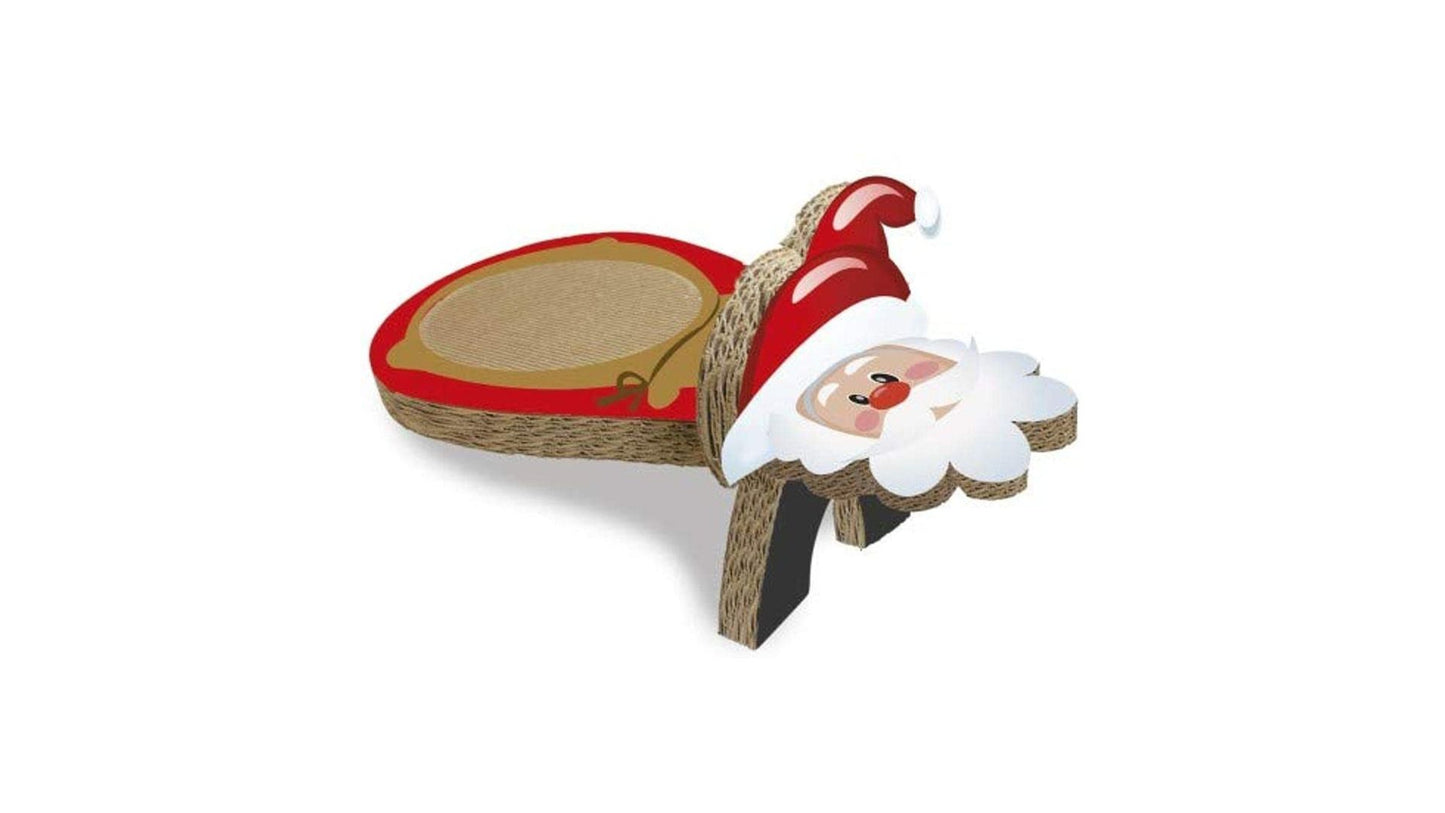 Christmas Scratching Pole Santa