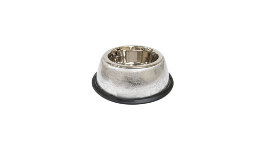 Steel Bowl Luxury Silver