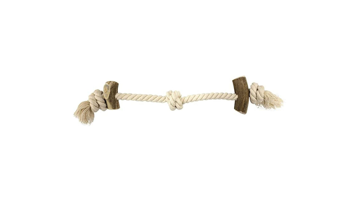 Niki Barf Deer Antlers Ropetoy 1knot 40cm