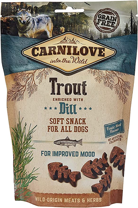 CarniLove Dog Treats Trout & Dill