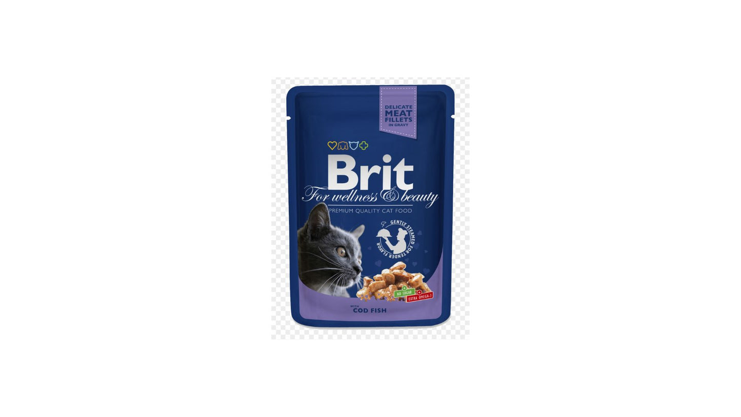 Brit Cat Pouch Cod