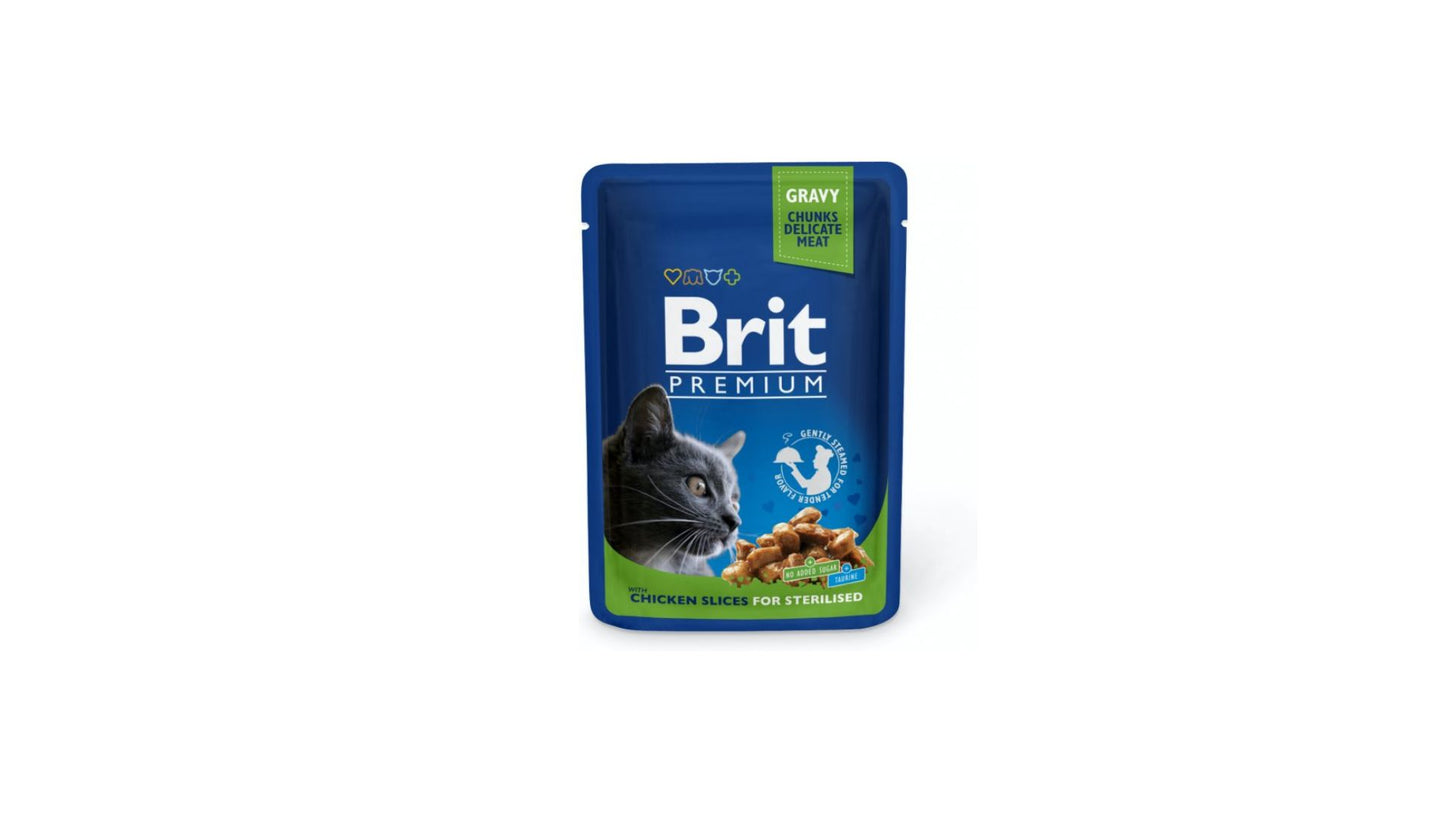 Brit Cat Pouch Sterilised