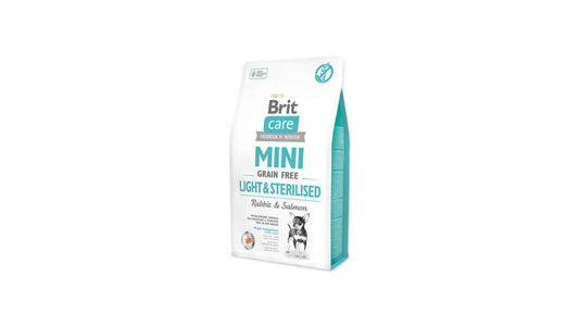 Brit Care Mini Dog Light & Sterilised with Rabbit & Salmon