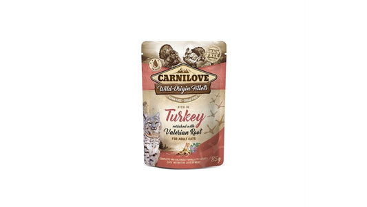 CarniLove Cat Pouch Turkey with Valerian Root