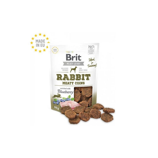 Brit Meaty Coins Rabbit with Blueberry