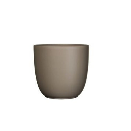 Mica Pot Tusca Taupe Matte 12cm