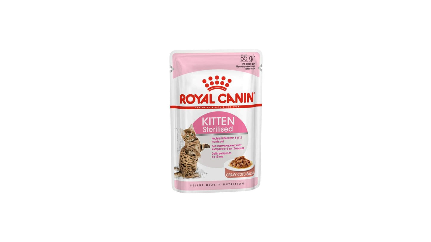 Royal Canin Pouch Kitten Sterilised Gravy