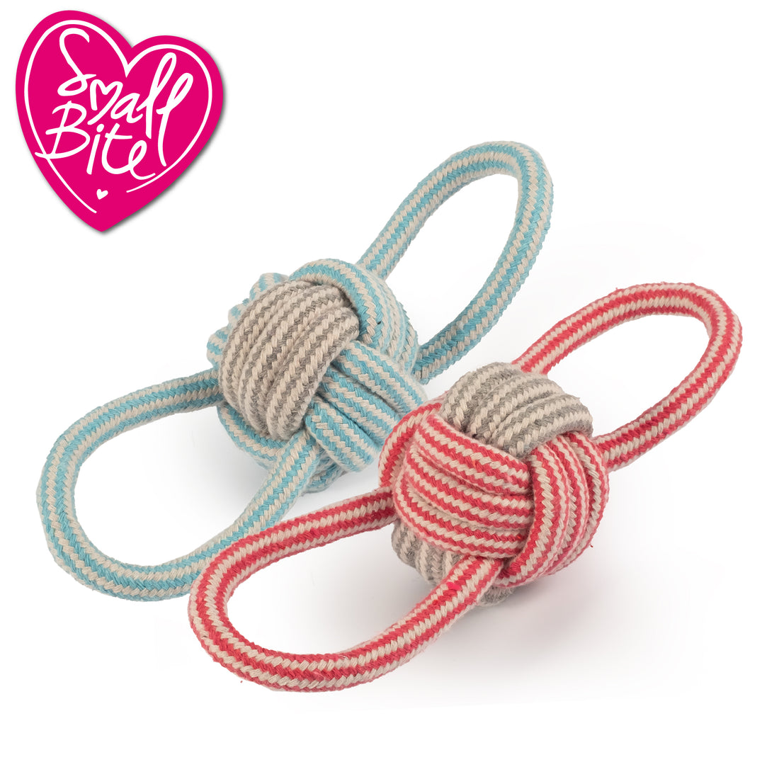 Small Bite Rope Ball Tug