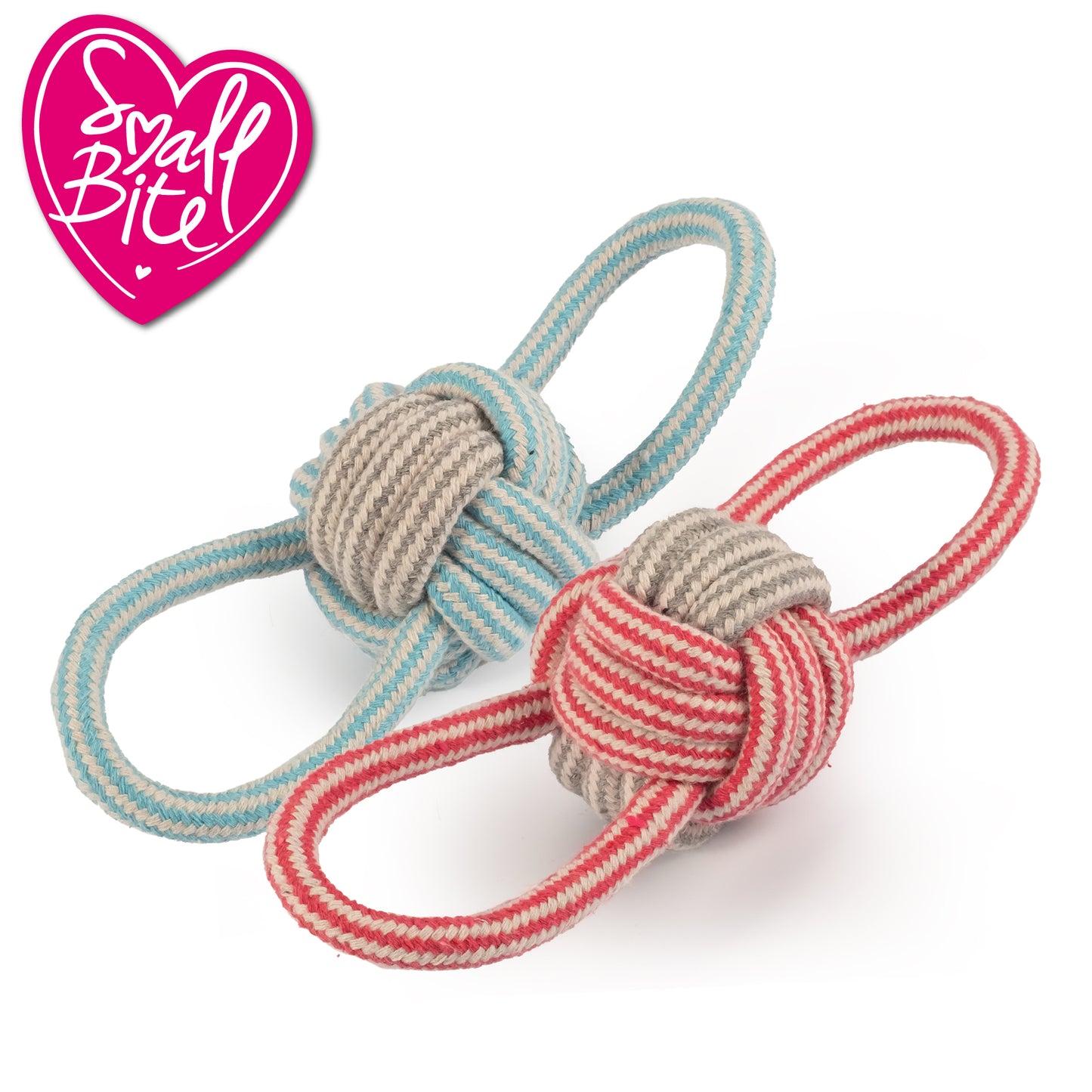 Small Bite Rope Ball Tug