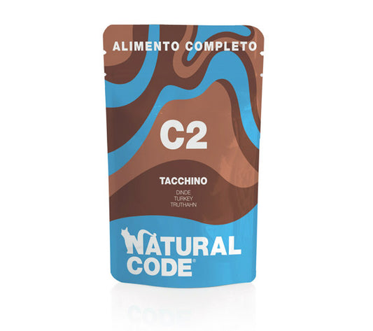 Natural Code Complete Pouch Turkey 70g