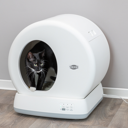 Trixie Smart Self-Cleaning Cat Toilet 53×55.5×52 cm – White (WIFI)