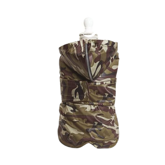Military Dachshund Padded Dog Jacket