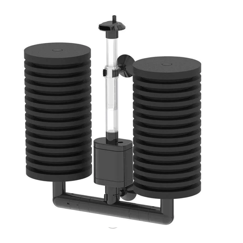 Dual Sponge Filter with Built-in Pump – “S” Size