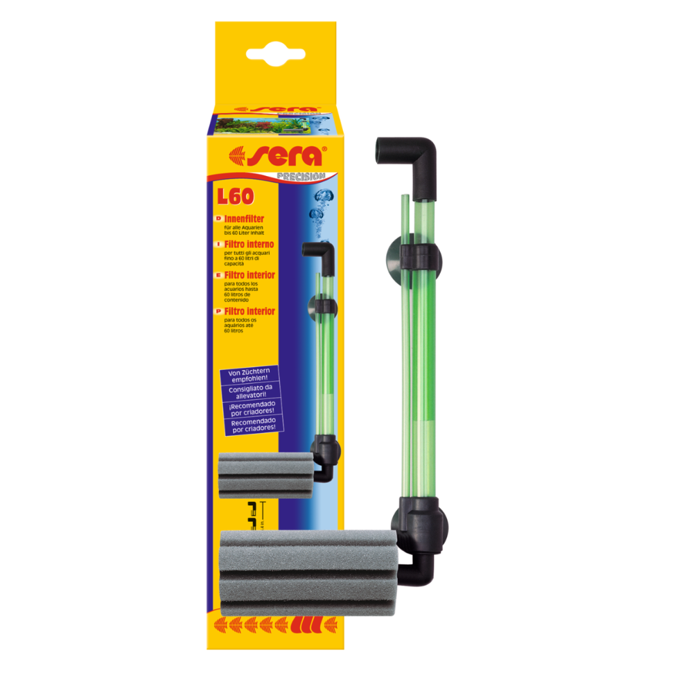 Sera L150 Internal Sponge Filter – Gentle Filtration for Aquariums up to 150 L | Malta