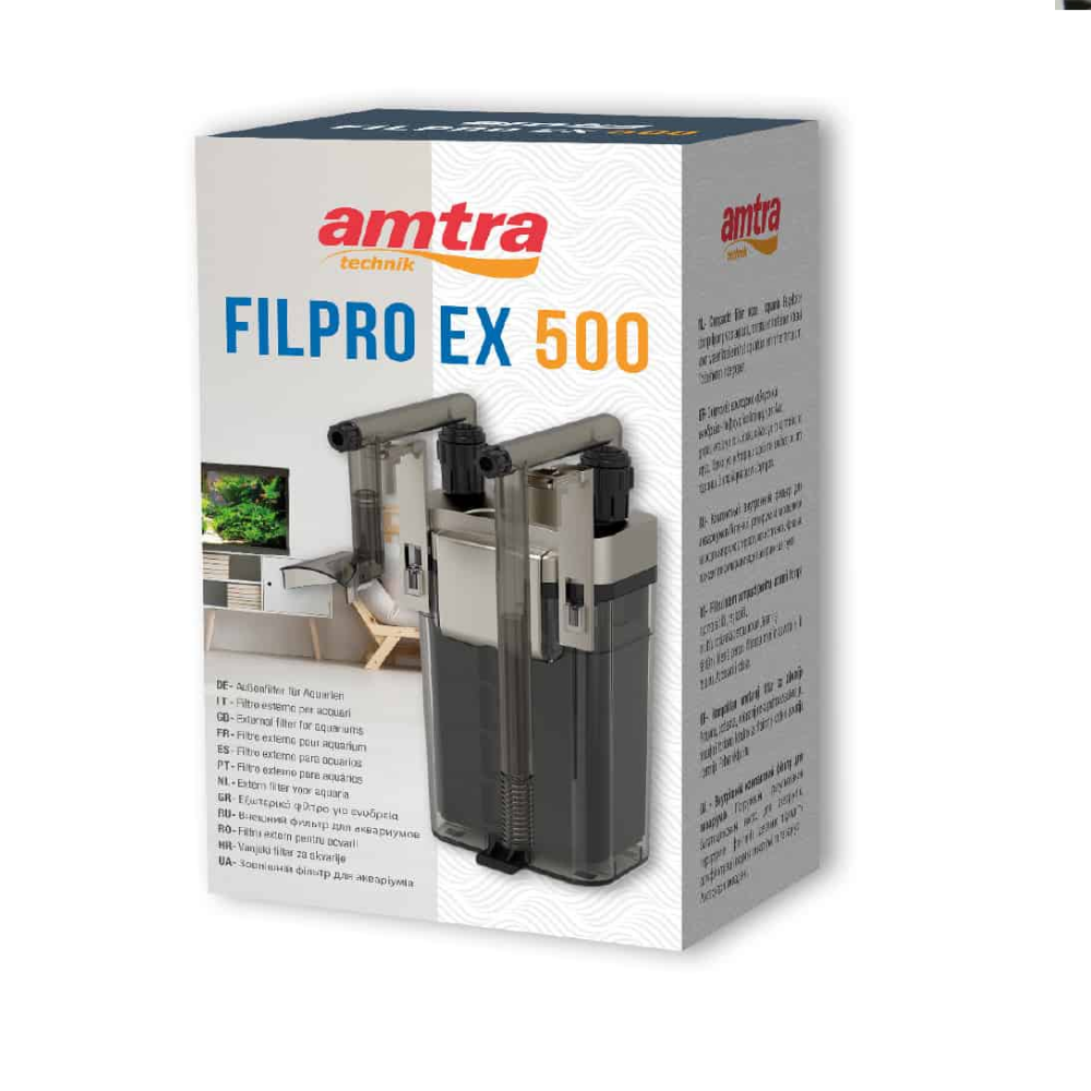Amtra Filpro External Filter – Multi-Stage Hang-On Canister for Aquariums