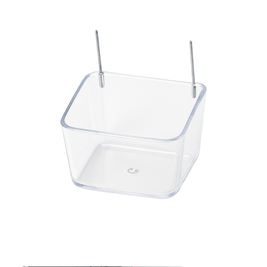 MANGIATOIA – Durable Bird Feeder for Cages | Easy-Mount Feeding Cup