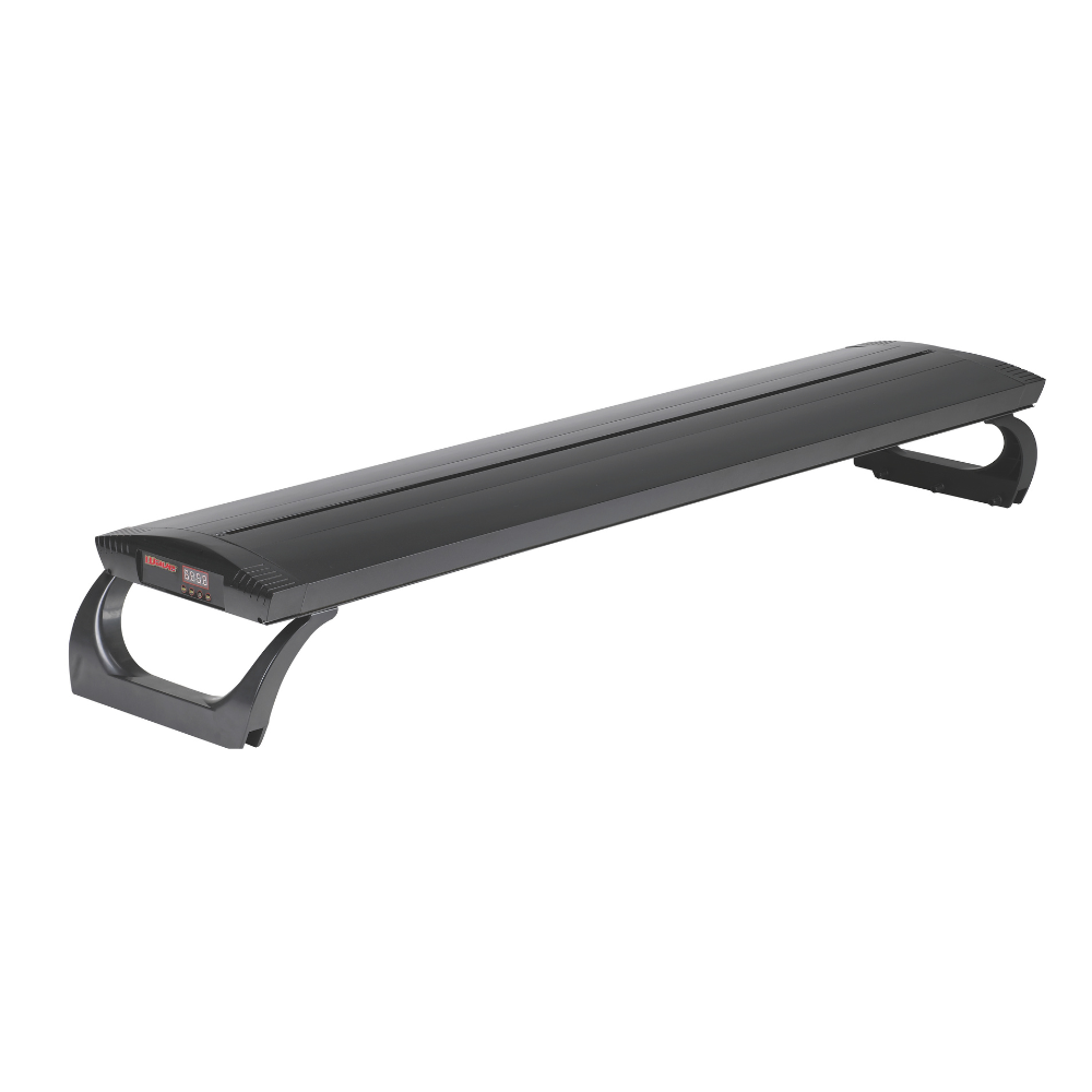 Stratos Black Aquarium Lamp 100 cm – 5 × 39 W T5 Tubes | Marine Lighting for Saltwater Aquariums