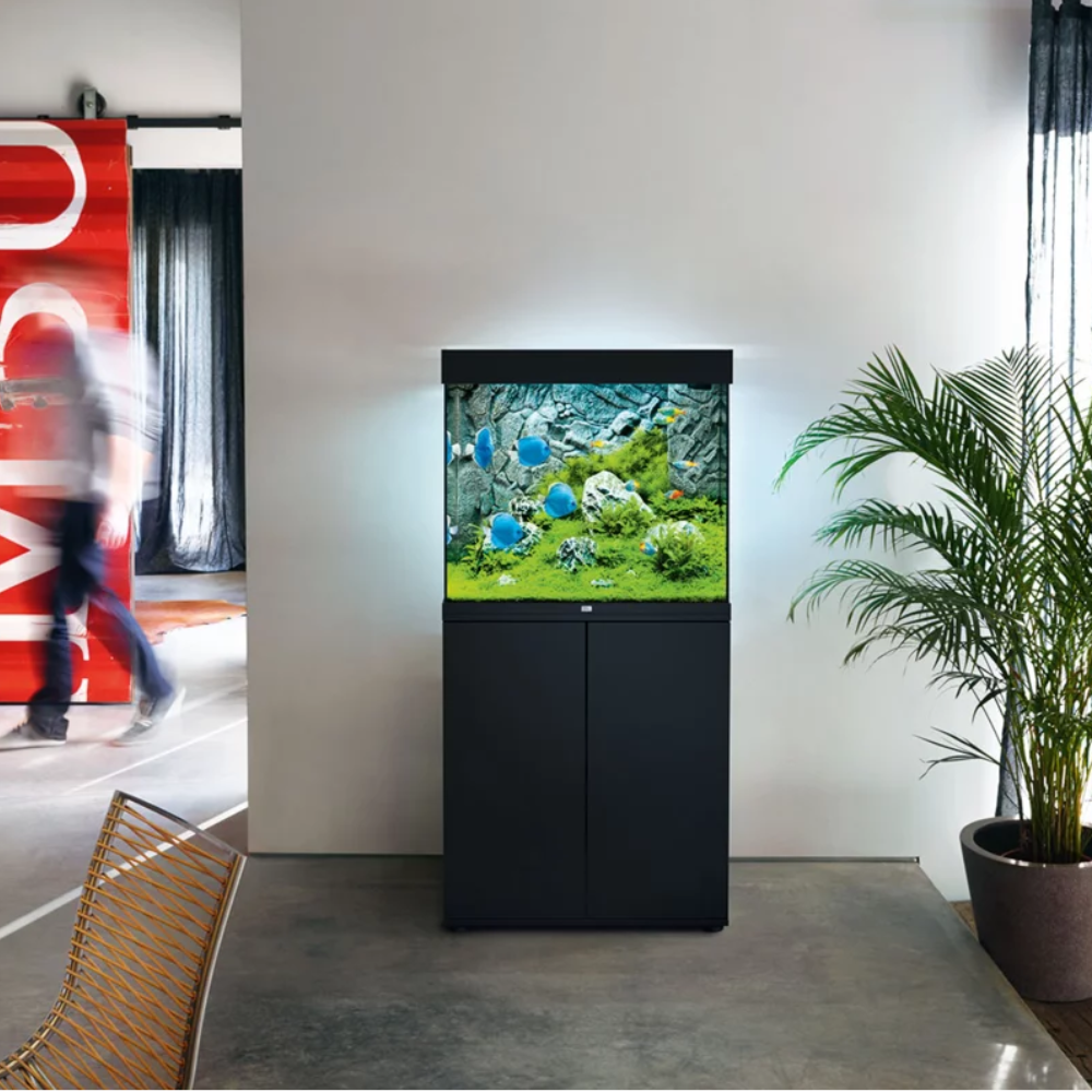 Second Hand Juwel Lido 200 Aquarium with MultiLux LED Lighting – Fair Condition