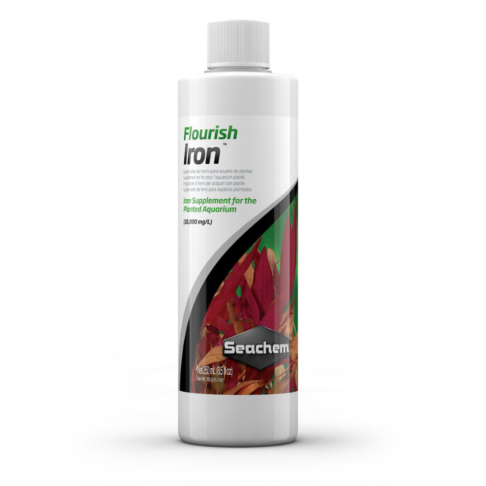 Seachem Flourish Iron – Iron Supplement for Planted Aquariums
