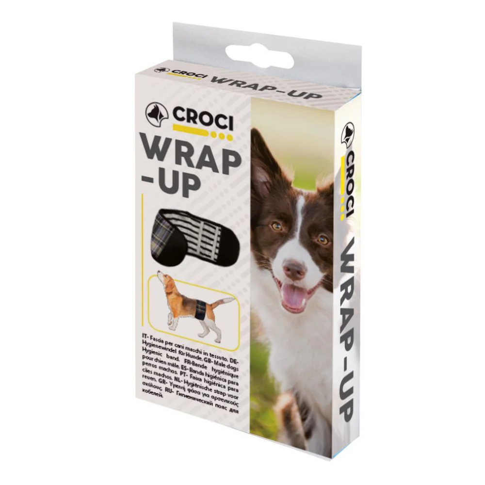 Croci Washable Male Dog Wrap – Eco-Friendly Fabric Protection