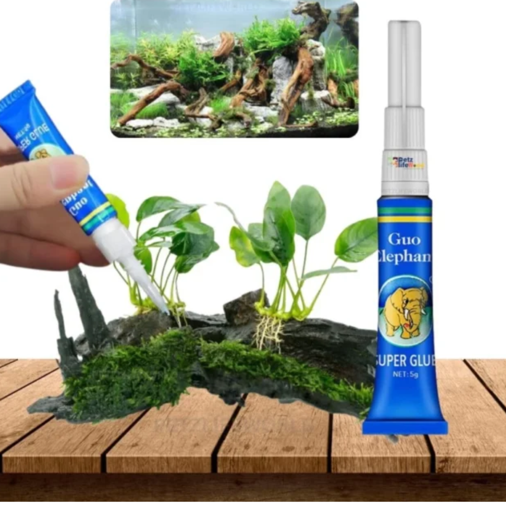AQUAPRO Instant Glue Transparent – 5g Cyanoacrylate for Aquascaping