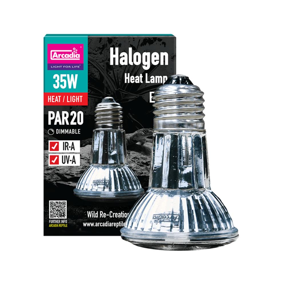 Arcadia Halogen Basking Spot – 35W High-Efficiency Heat Lamp
