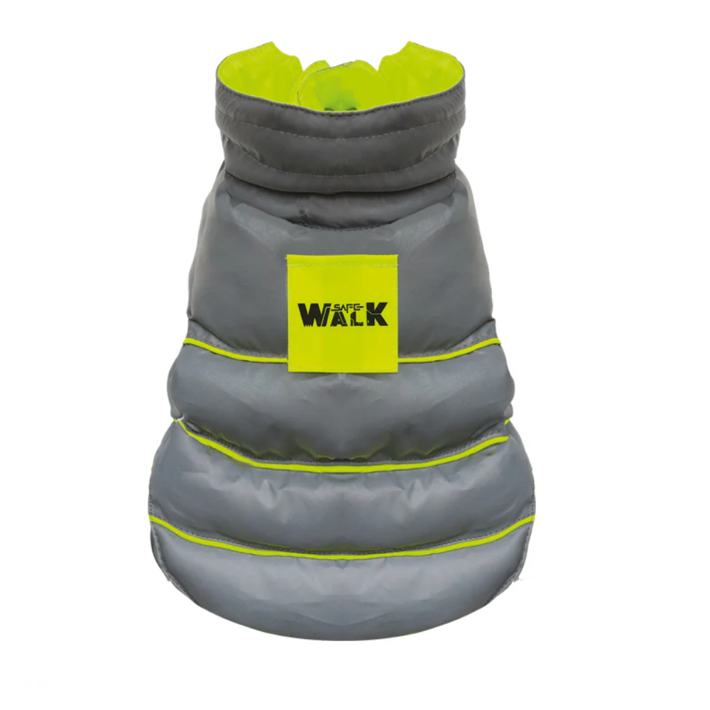 Croci Safe Padded Dog Jacket – High-Visibility Winter Protection