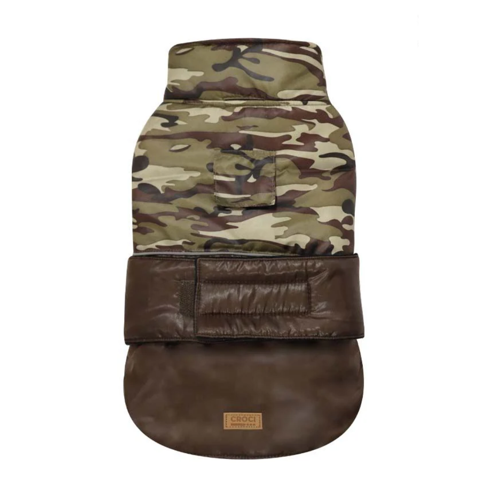 Croci Bois Padded Dog Jacket – Classic Style and Winter Warmth