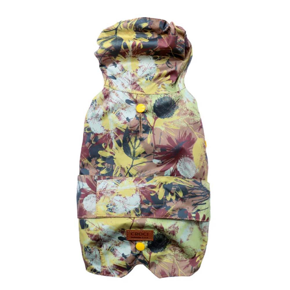 Croci Autumn Waterproof Dog Jacket – Velvet-Lined Elegance