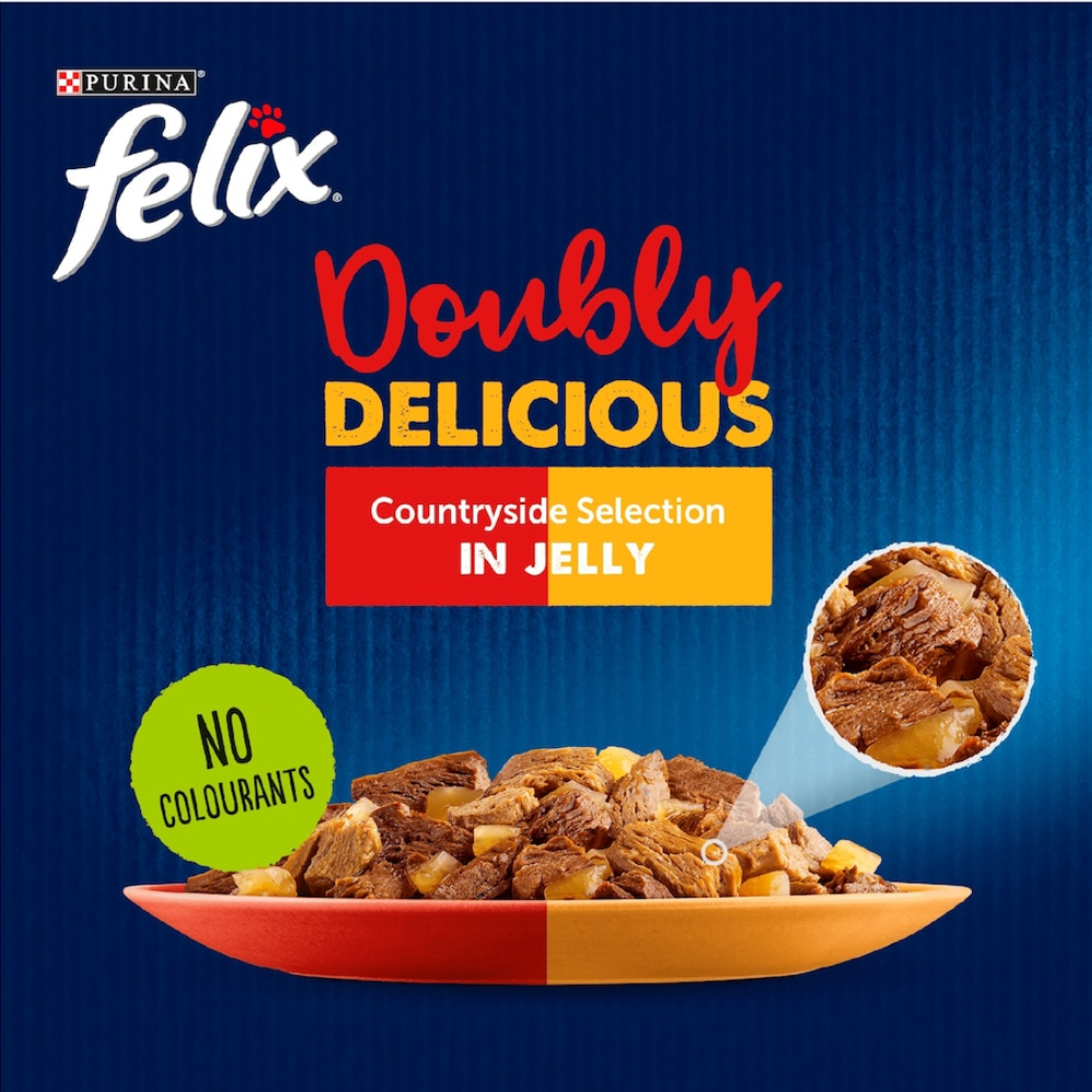 Felix As Good As It Looks (AGAIL) Double Delicious – 40 x 100g Bulk Pack