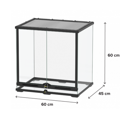 Aquatlantis Smart Line Terrarium – 60x45x60cm (Black)