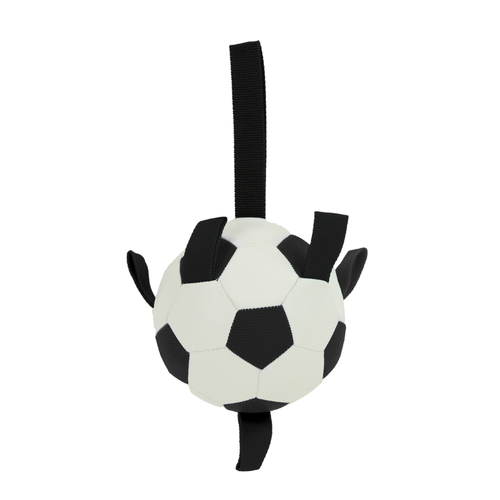 Ancol Chase Grab Tabs Football – High-Visibility Interactive Dog Toy