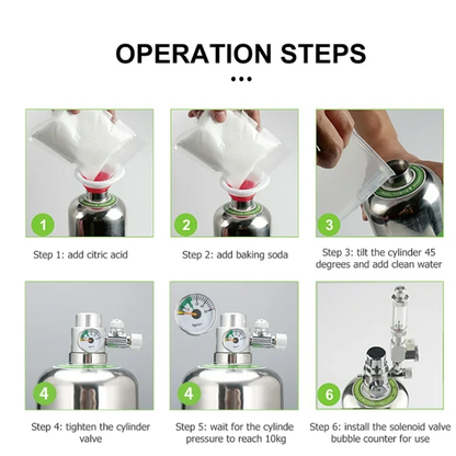 ZRDR Stainless Steel CO₂ Generator System – DIY High-Pressure Solution