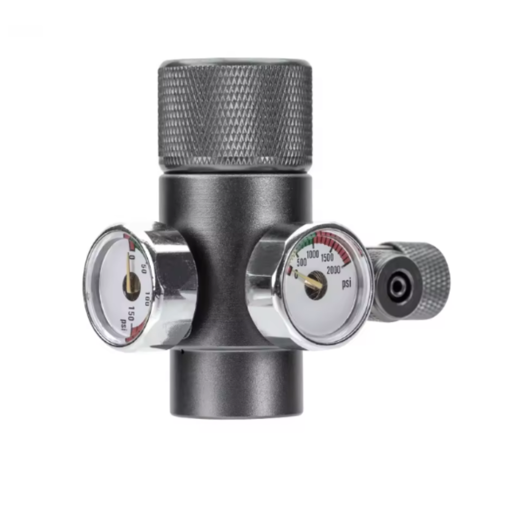 AquaPro Compact CO₂ Regulator with Advanced Motorized Solenoid