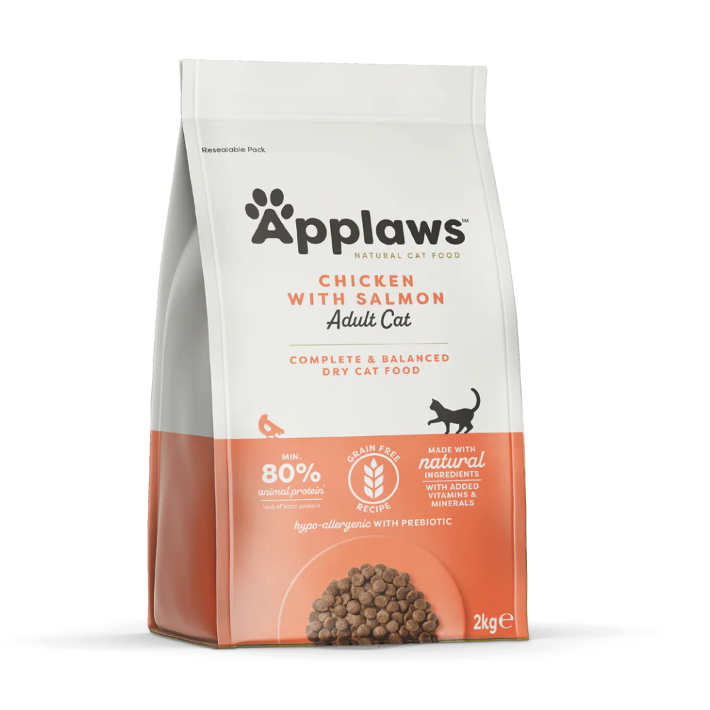 Applaws Grain-Free Cat Food - Chicken & Salmon (400g & 2kg)
