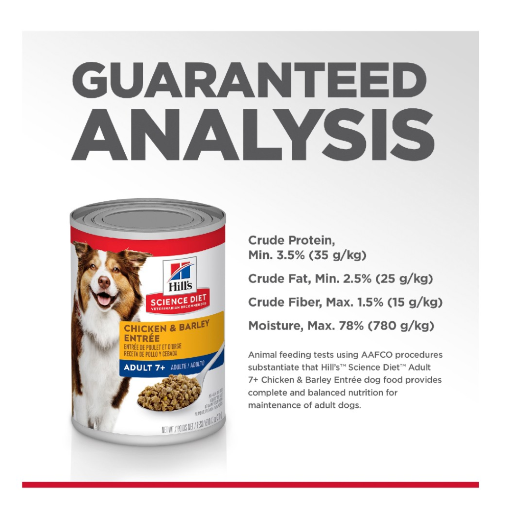 Hill’s Science Plan Mature Adult 7+ with Chicken (370g Tin)