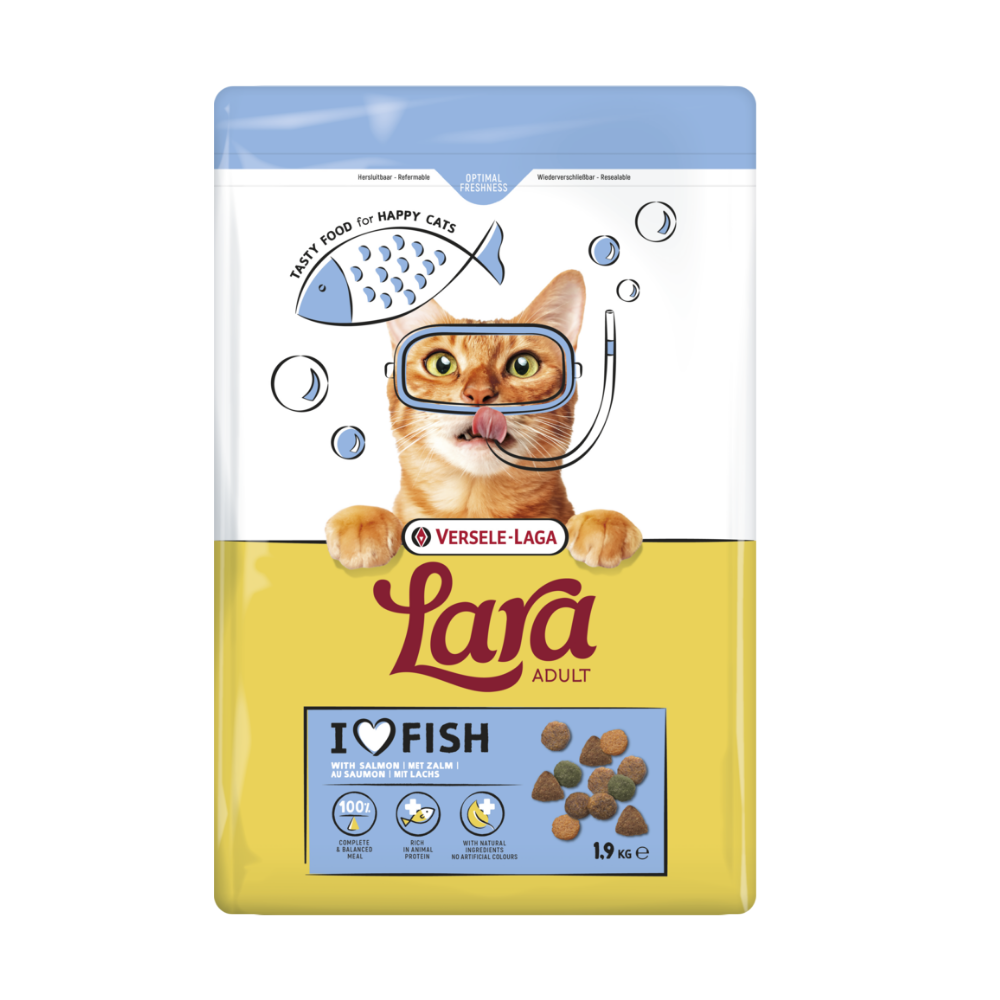 Lara Adult Cat Food with Salmon | Complete & Balanced Nutrition