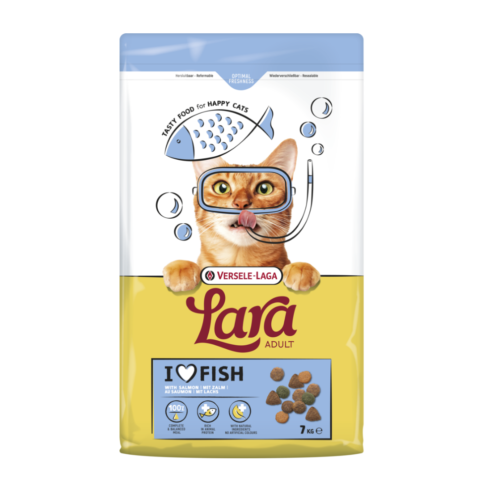Lara Adult Cat Food with Salmon | Complete & Balanced Nutrition