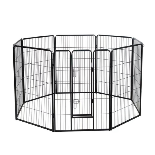 Puppy Playpen (Model YD066-1) - 8-Panel (61 x 77 cm)