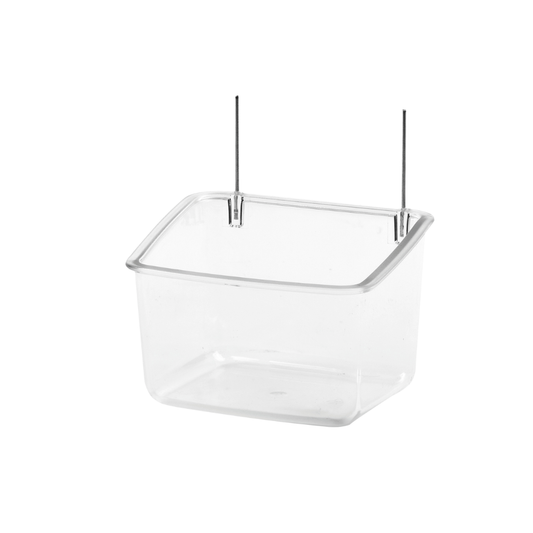 MANGIATOIA – STA M015 | Transparent Bird Feeder with Hooks